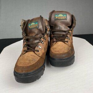 WOLVERINE Men's size 9.0 M Boots Brown  Hellcat UltraSpring Work
